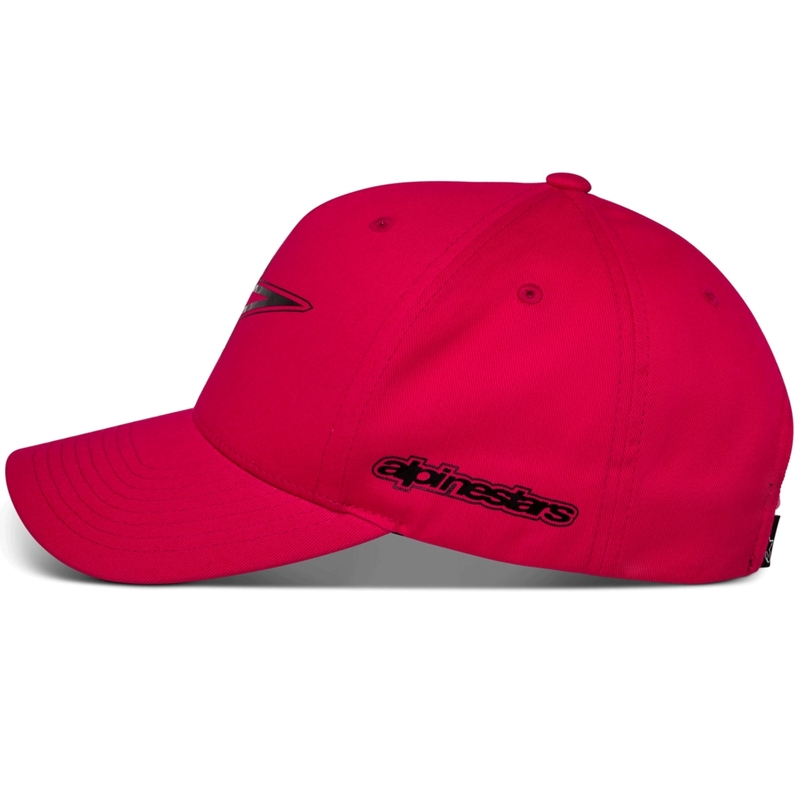 Tappo Alpinestars in fibra di carbonio rosso
