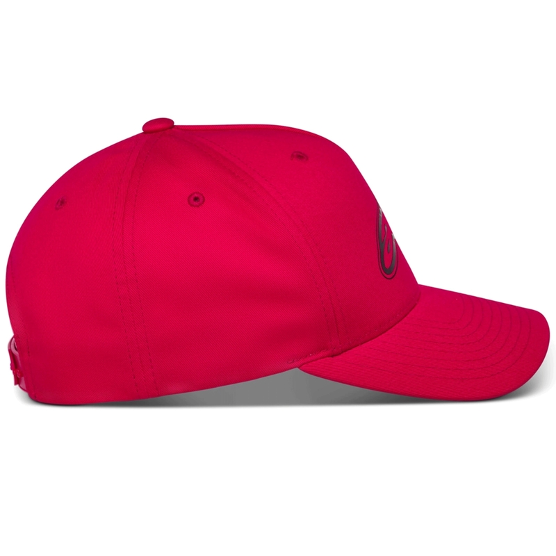 Tappo Alpinestars in fibra di carbonio rosso