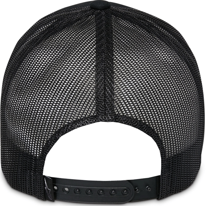 Cappellino da camionista Alpinestars Hexeon nero-nero