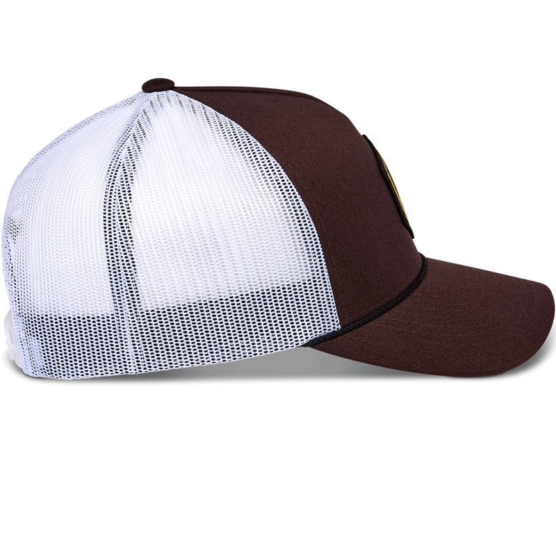 Cappellino da camionista Alpinestars Hexeon marrone-bianco