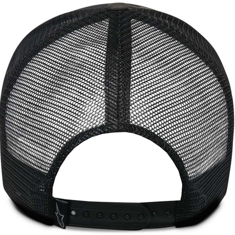 Cappellino da camionista Alpinestars Oblique Camo nero-camo-nero
