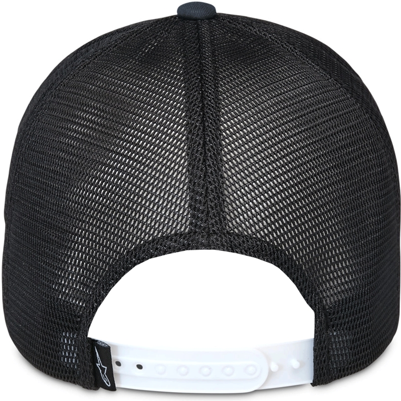 Cappellino da camionista Alpinestars Aorbit bianco-blu-nero