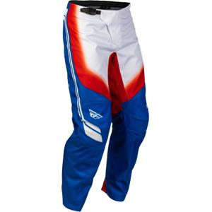 Pantaloni da motocross FLY Racing F-16 Raze rosso-bianco-blu