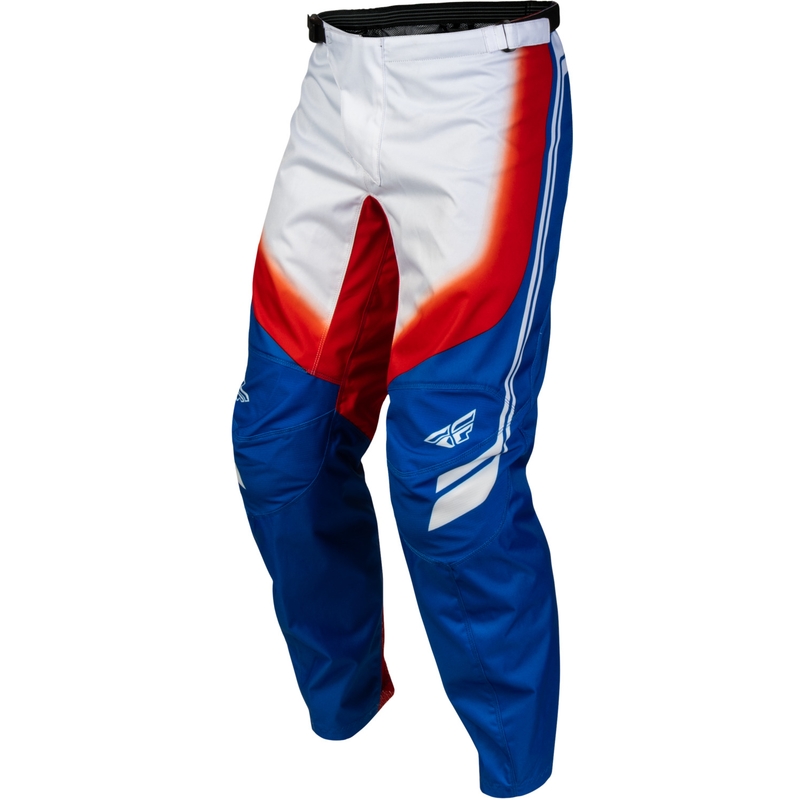 Pantaloni da motocross FLY Racing F-16 Raze rosso-bianco-blu