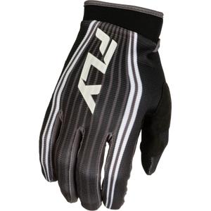 Guanti da motocross per moto FLY racing F-16 Lift bianco-nero