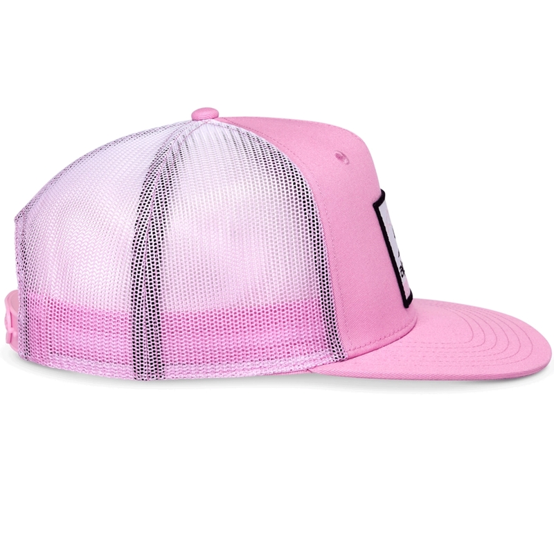Cappellino da camionista Alpinestars Cali Gradient rosa-bianco