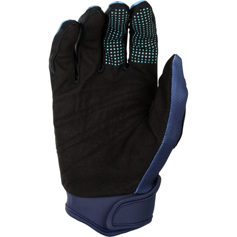 Guanti da motocross FLY Racing F-16 Lift blu-blu-bianco