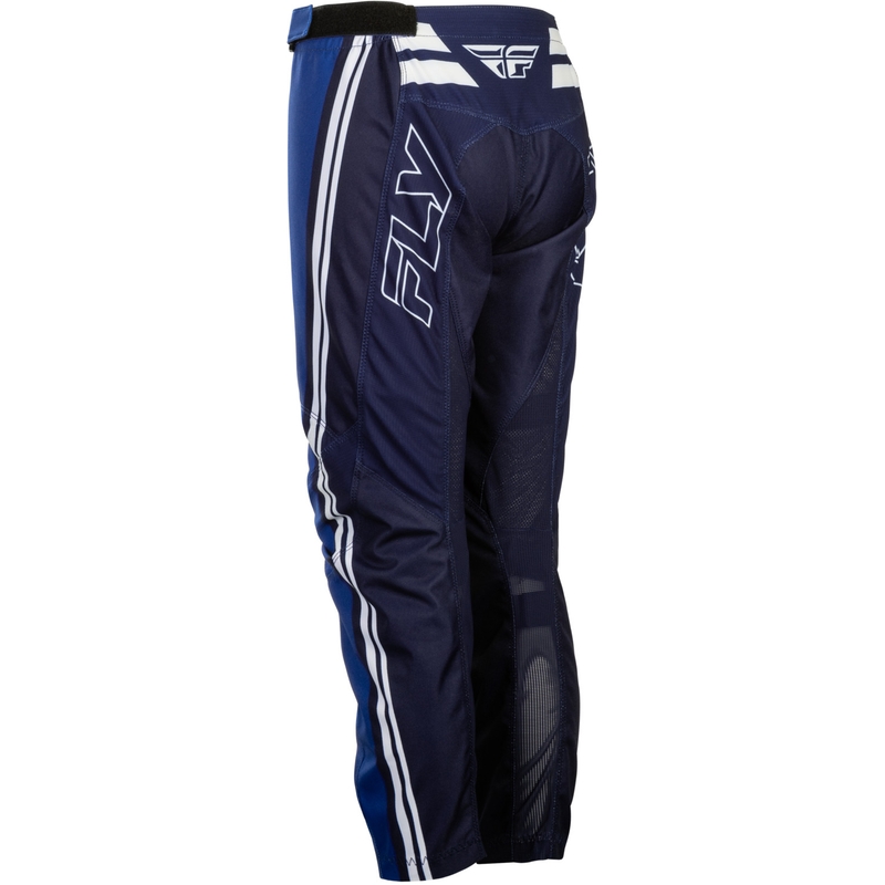Pantaloni da motocross per bambini FLY Racing F-16 Raze, blu-blu-bianco