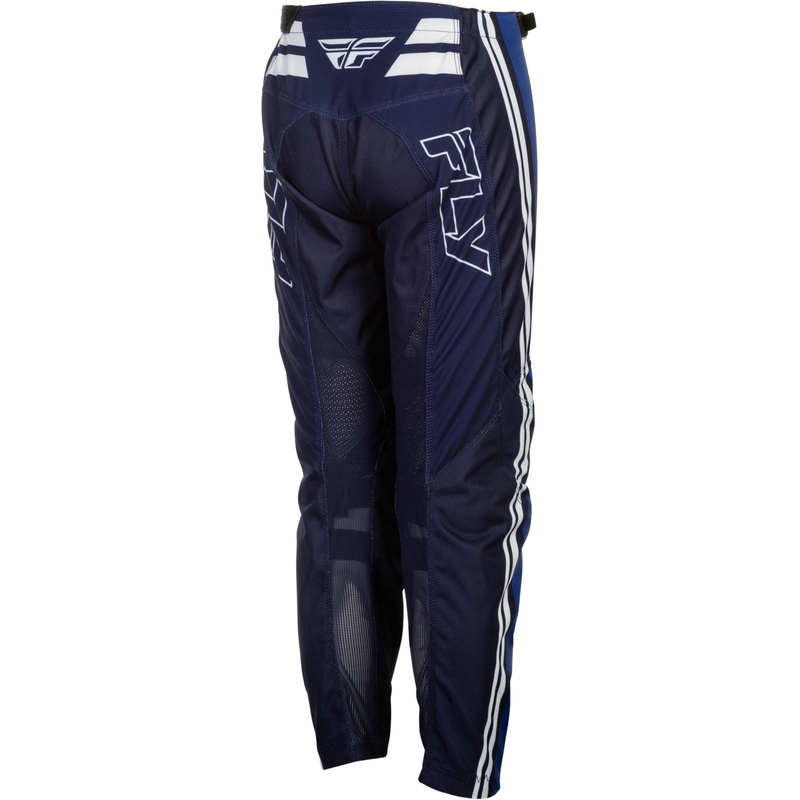 Pantaloni da motocross per bambini FLY Racing F-16 Raze, blu-blu-bianco