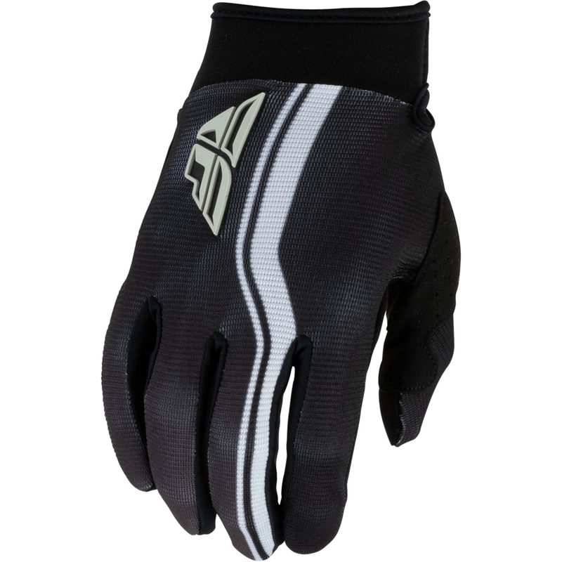 Guanti da motocross per bambini FLY Racing F-16 Raze nero-grigio