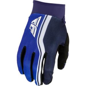 Guanti da motocross per bambini FLY Racing F-16 Raze blu-blu-bianco