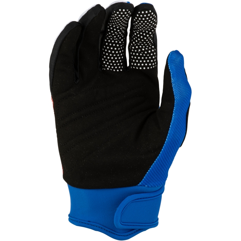 Guanti da motocross per bambini FLY Racing F-16 Raze rosso-bianco-blu