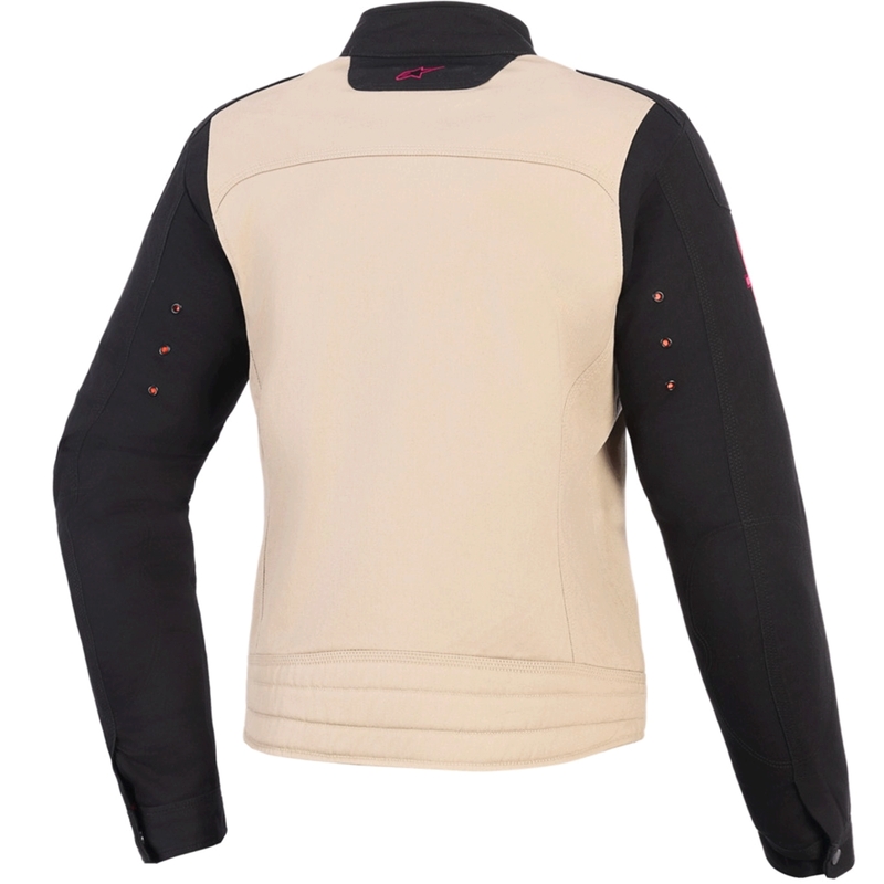 Giacca da moto da donna Alpinestars Stella Grace color sabbia, nero e multicolore