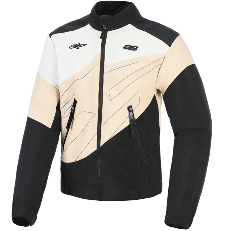 Giacca da moto da donna Alpinestars Stella Moshell nero-sabbia-bianco-rosa