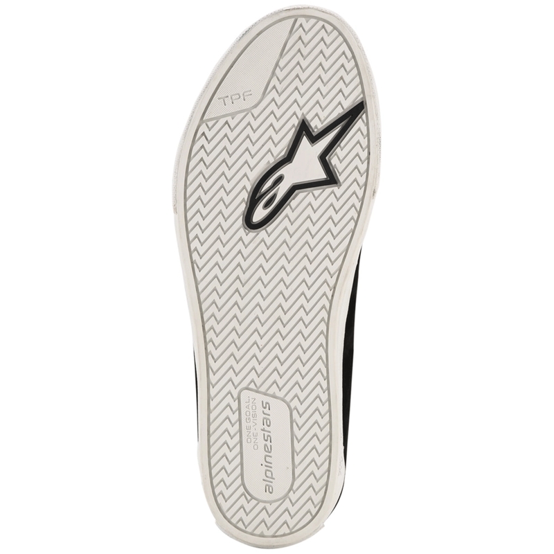 Stivali da moto in pelle Alpinestars Ride-63, neri e bianchi