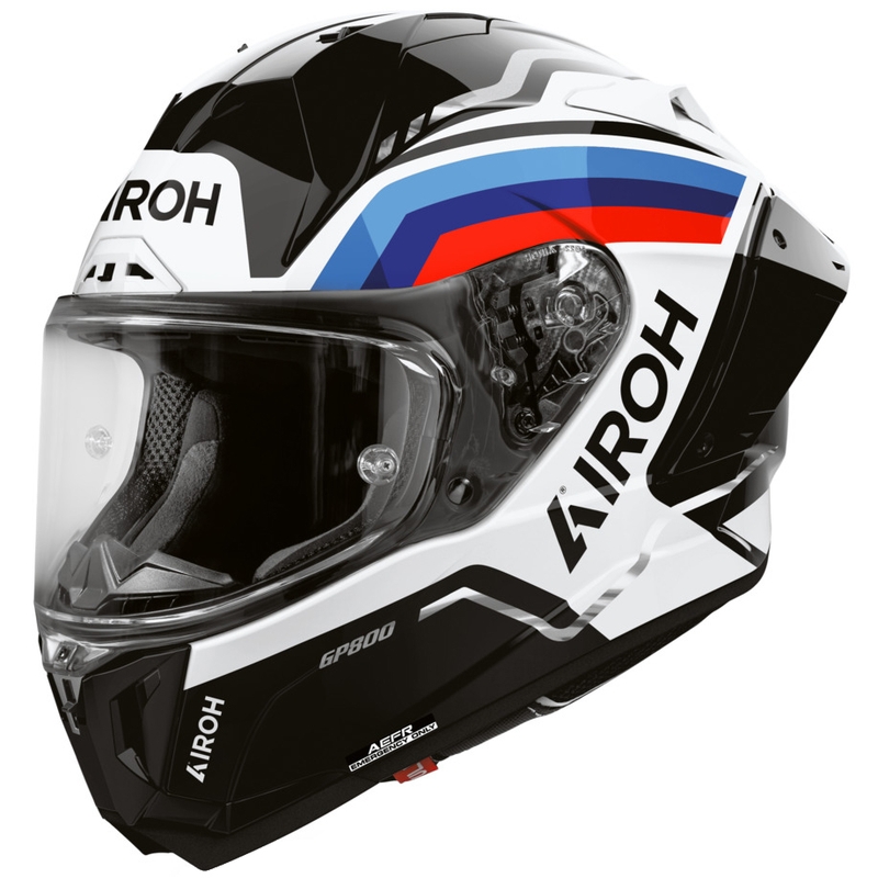 Casco integrale da moto Airoh GP 800 Lane nero