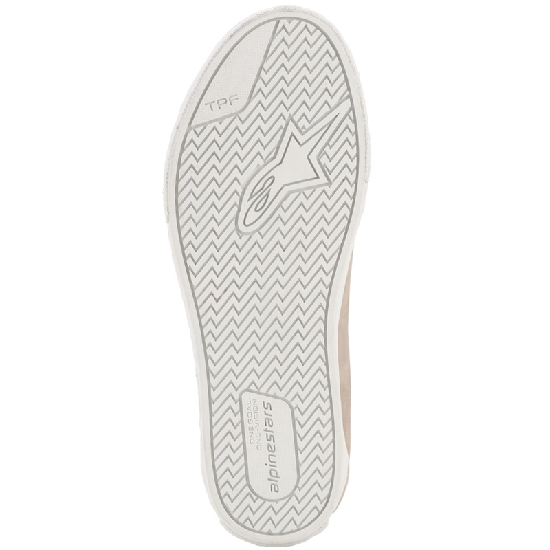 Stivali da moto in pelle Alpinestars Ride-63, bianchi