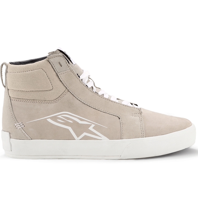 Stivali da moto in pelle Alpinestars Ride-63, bianchi