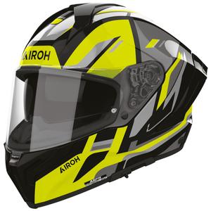 Casco integrale da moto Airoh Matryx Sentry giallo