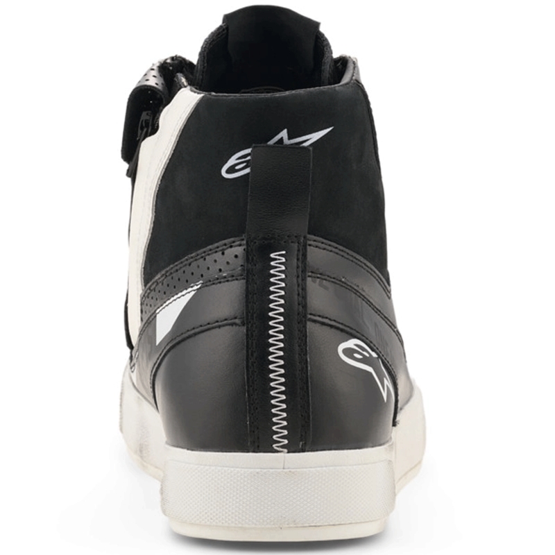 Stivali da moto Alpinestars Stated Flair neri e bianchi