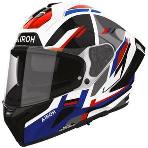 Casco integrale da moto Airoh Matryx Sentry rosso-blu