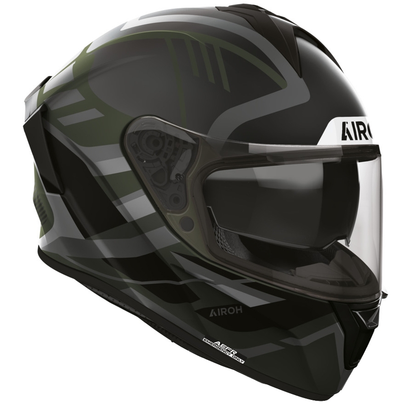 Casco integrale da moto Airoh Spark 2 Luma verde opaco