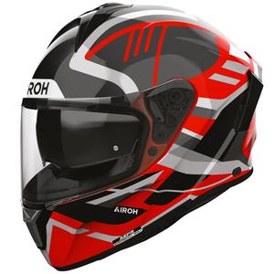 Casco integrale da moto Airoh Spark 2 Luma rosso