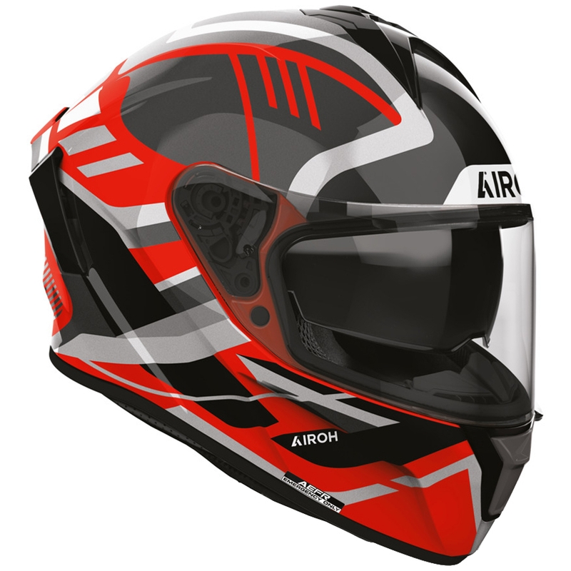 Casco integrale da moto Airoh Spark 2 Luma rosso