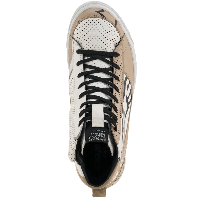 Stivali da moto da donna Alpinestars Stella Stated Flair grigio-bianco