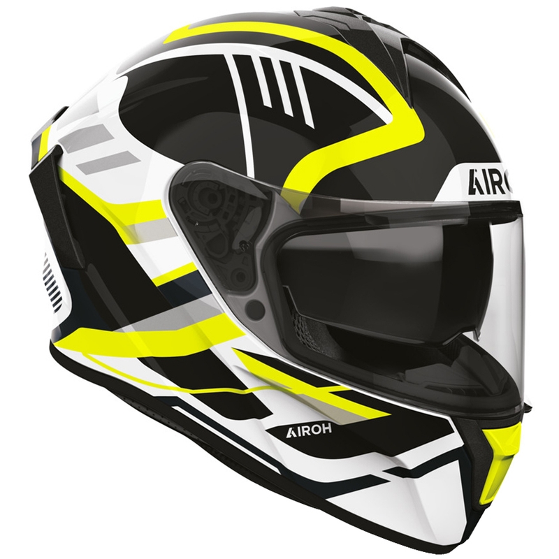 Casco integrale da moto Airoh Spark 2 Luma, giallo