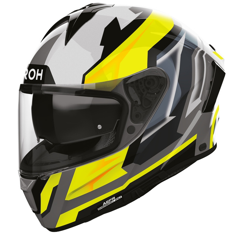 Casco integrale da moto Airoh Spark 2 Blade giallo