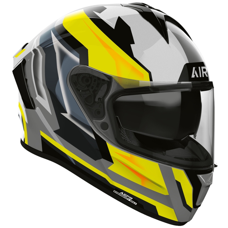 Casco integrale da moto Airoh Spark 2 Blade giallo