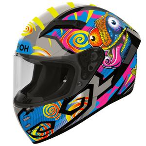 Casco integrale da moto Airoh Connor Chameleon multicolore