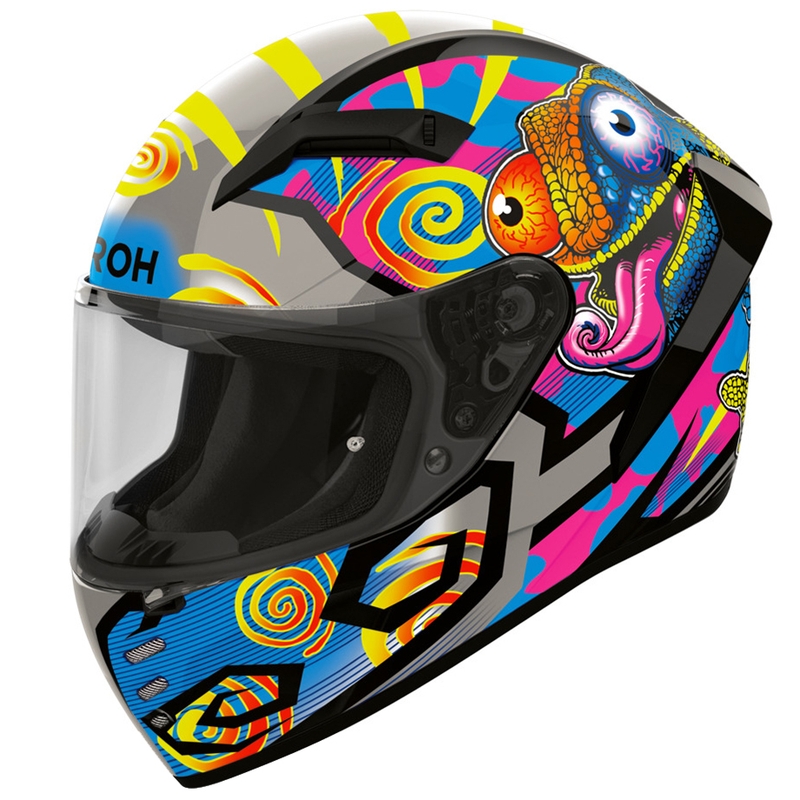 Casco integrale da moto Airoh Connor Chameleon multicolore