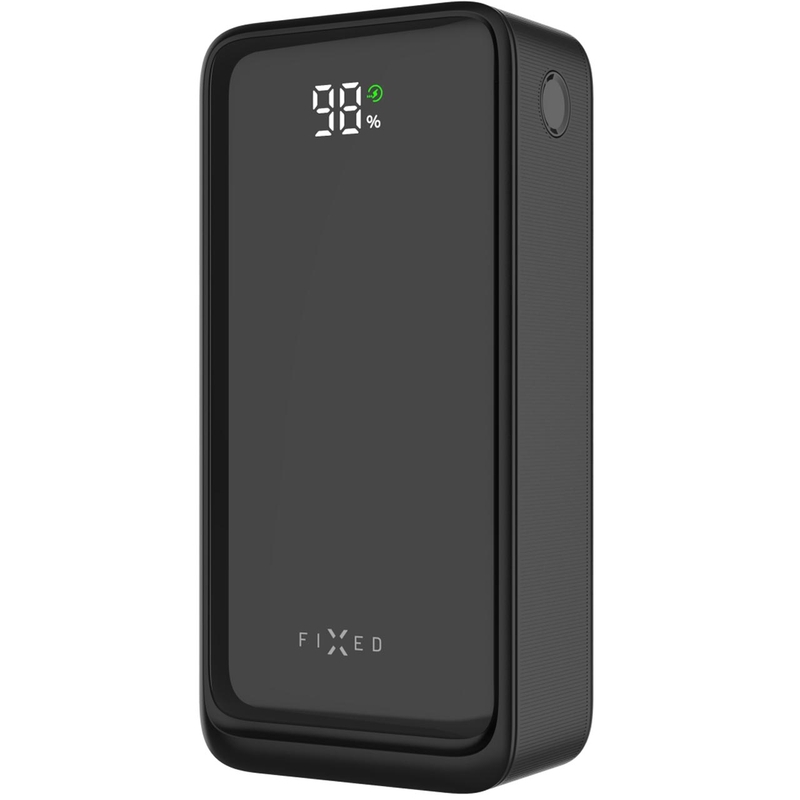 Powerbank fisso Zen2 30 da 30.000 mAh PD 20 W con display LCD, colore nero
