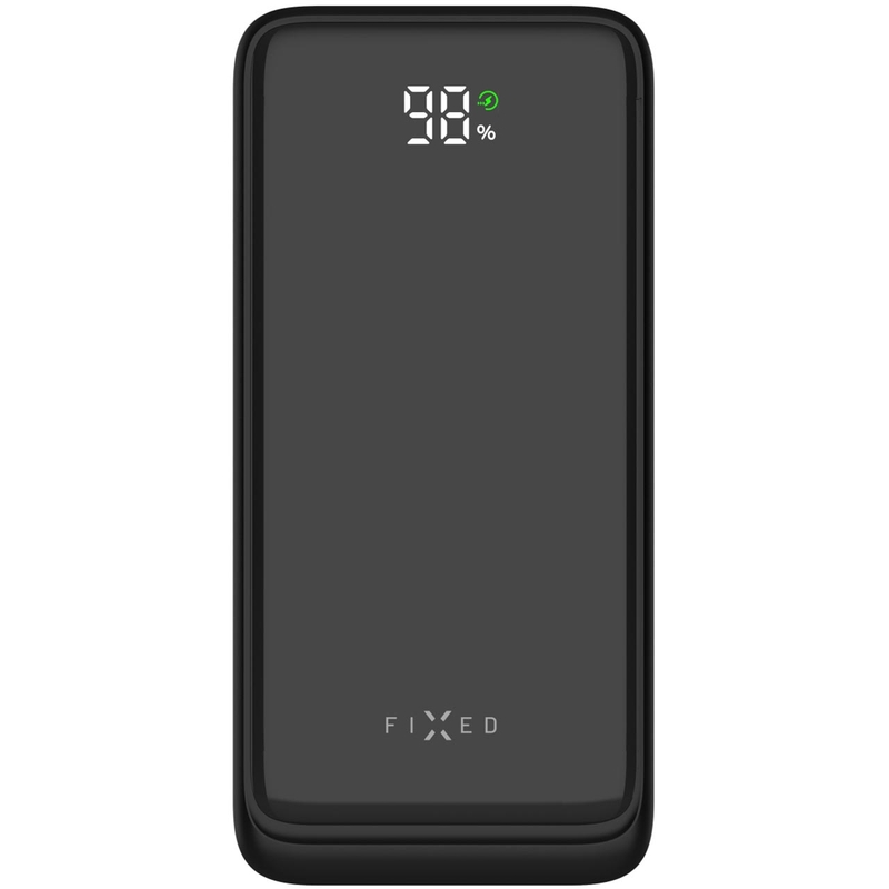 Powerbank fisso Zen2 30 da 30.000 mAh PD 20 W con display LCD, colore nero