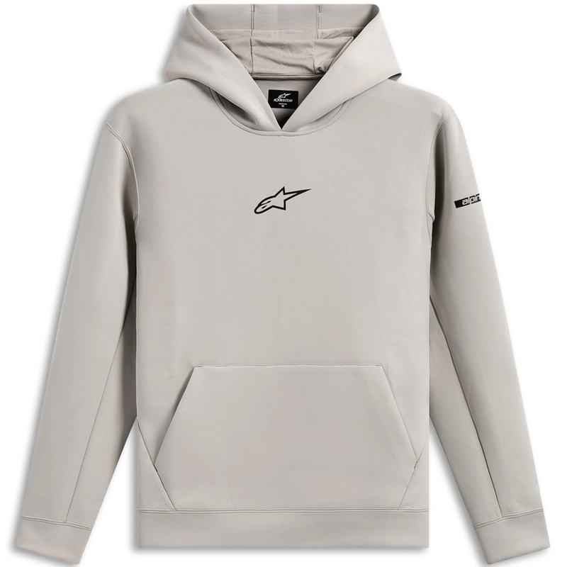 Felpa con cappuccio Alpinestars Insight grigia