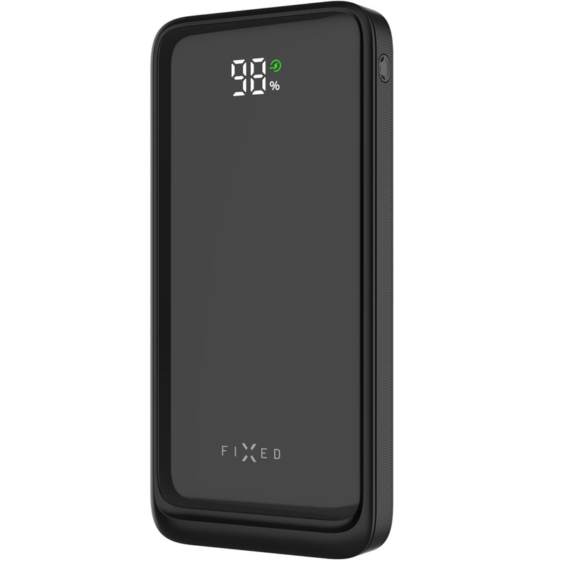 Powerbank fisso Zen2 10 da 10.000 mAh PD 20 W con display LCD nero