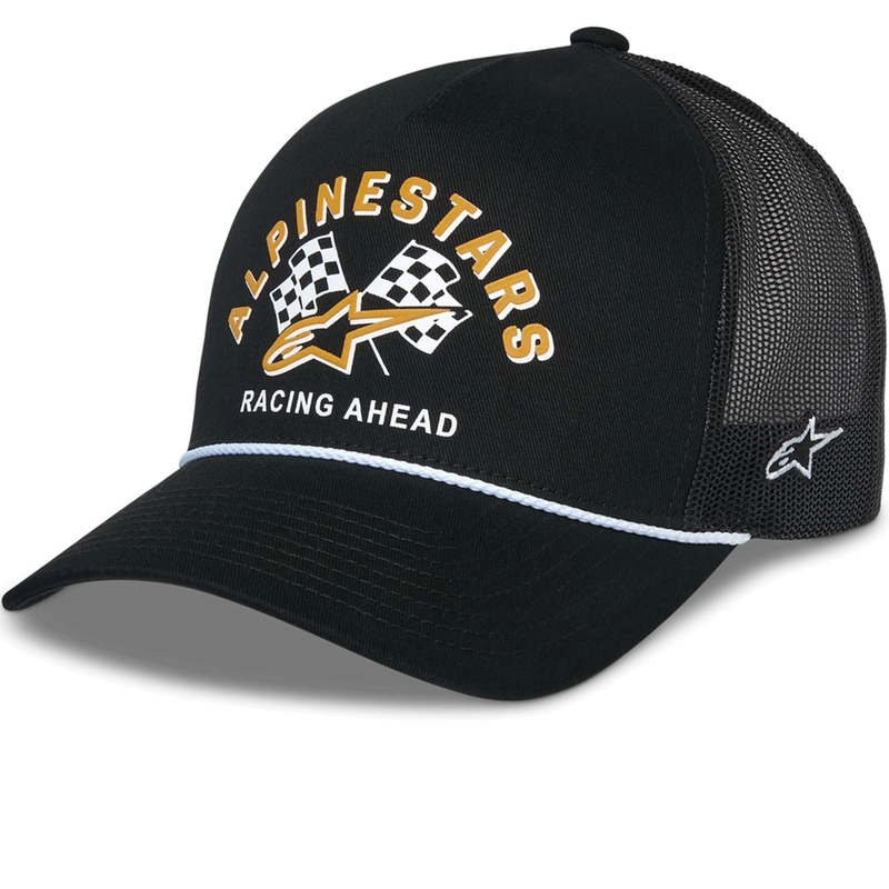 Cappellino da camionista Alpinestars Finisher nero-nero