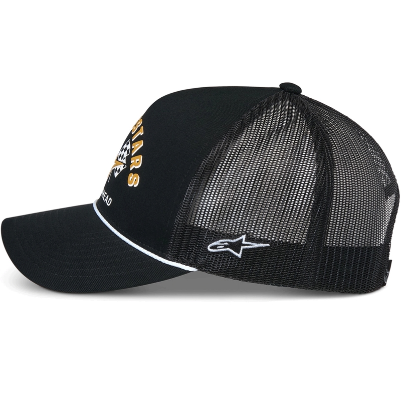 Cappellino da camionista Alpinestars Finisher nero-nero