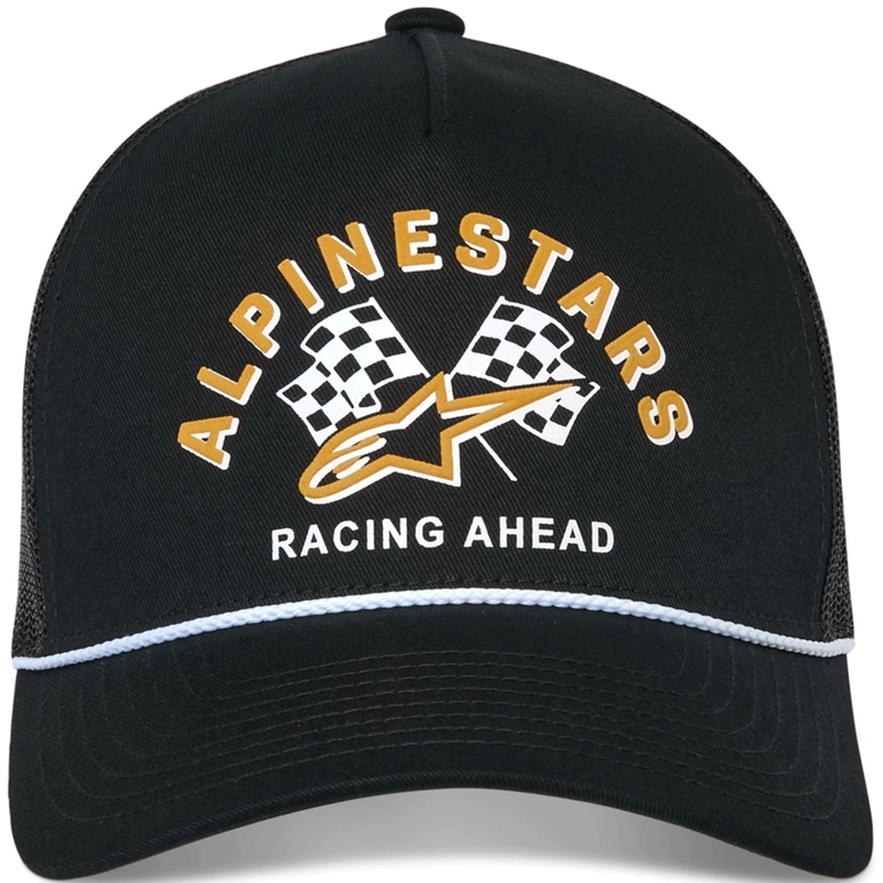 Cappellino da camionista Alpinestars Finisher nero-nero