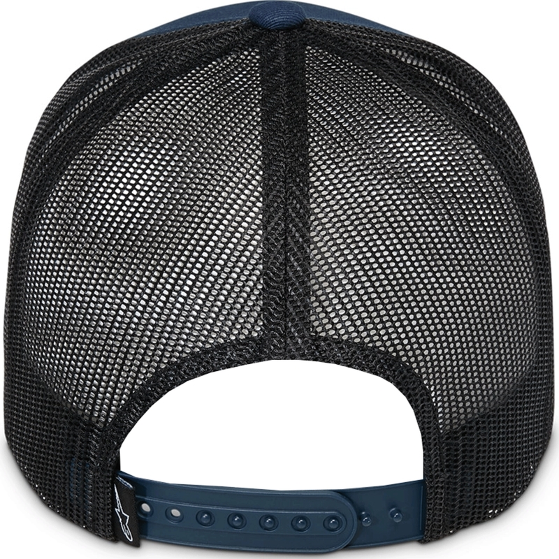 Cappellino da camionista Alpinestars Finisher blu-nero