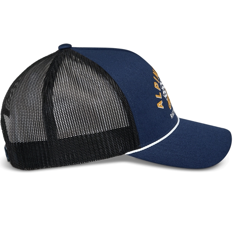 Cappellino da camionista Alpinestars Finisher blu-nero