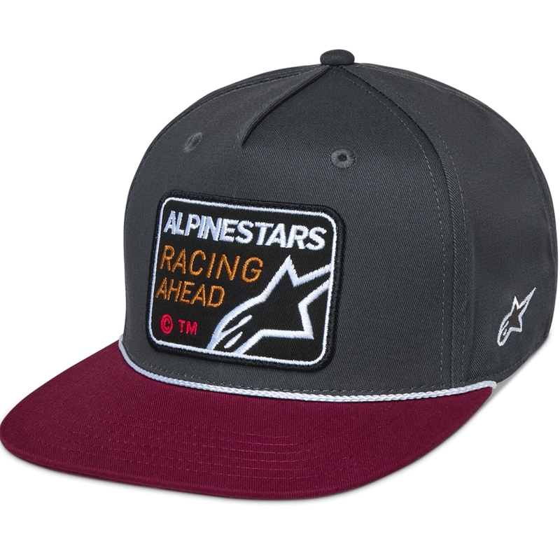 Cappellino Alpinestars Intuitive grigio-rosso