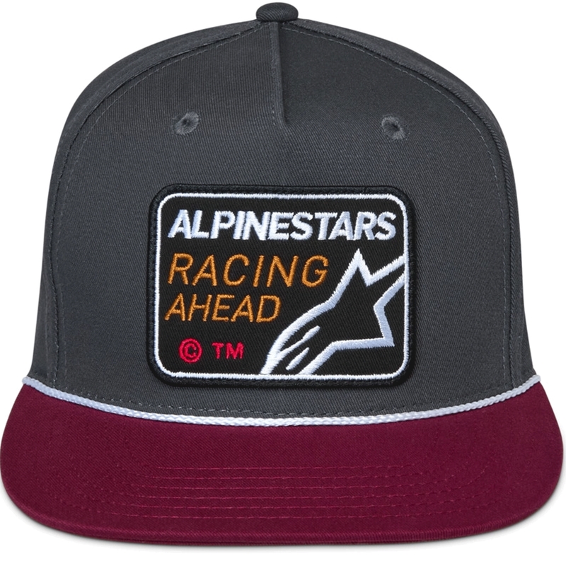 Cappellino Alpinestars Intuitive grigio-rosso