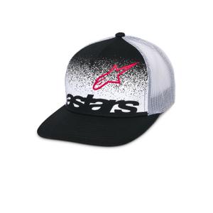 Cappellino da camionista Alpinestars Component, nero e bianco