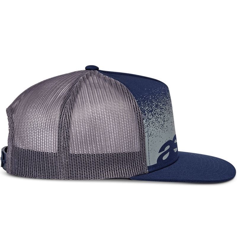 Cappellino da camionista Alpinestars Component, blu-grigio