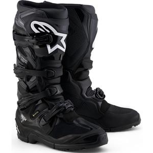 Stivali da moto Alpinestars Tech 7 Enduro Gore-Tex® neri-grigio scuro