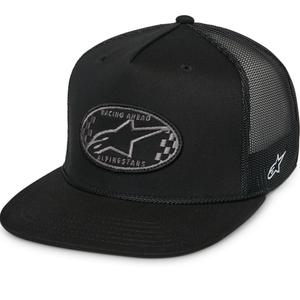 Cappellino da camionista Alpinestars Contender nero-nero