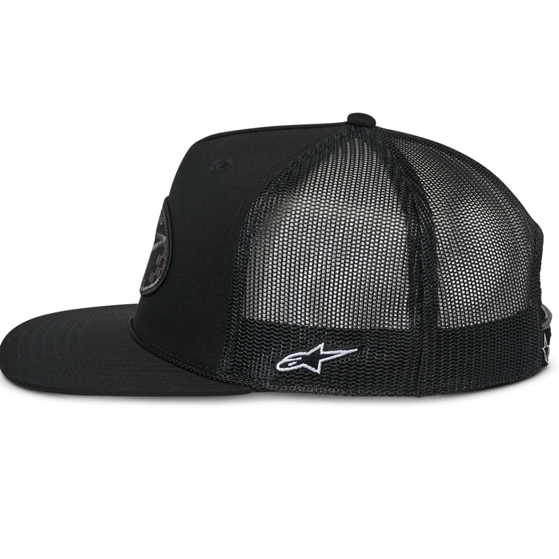 Cappellino da camionista Alpinestars Contender nero-nero